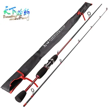

1.8m 94.9g UL 2 Sections Spinning Fishing Rod Lure Weight 0.8-5g 2-5LB Line Weight Vara De Pescar Fishing Rods Canne A Peche