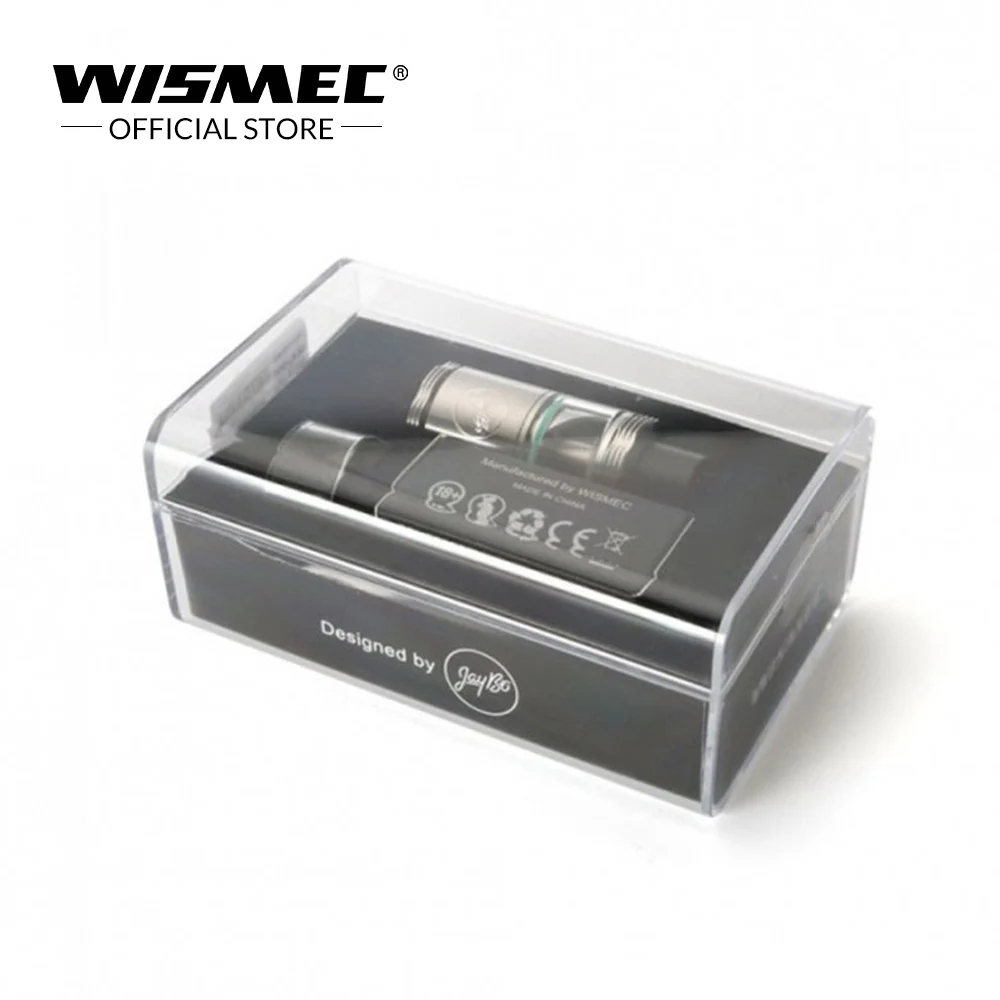 Российский склад 22 мм Диаметр Wismec Cylin RTA бак с 3,5 мл топ-заполнение воздуха инновационная катушка с зазубриной электронной сигареты