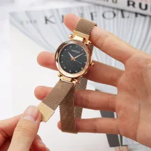 Роскошные хрустальные женские часы браслет Новые Модные мужские кварцевые