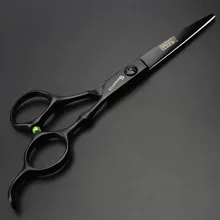 Sharonds black paint high-grade right-handed 6-inch hair scissors professional hairdressing scissors thinning