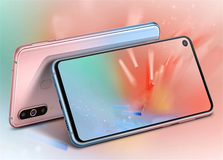 Samsung Galaxy A8s G8870 Dual Sim Восьмиядерный 6," 4 камеры 8 ГБ ОЗУ 128 Гб ПЗУ мобильный телефон Snapdragon 710 NFC