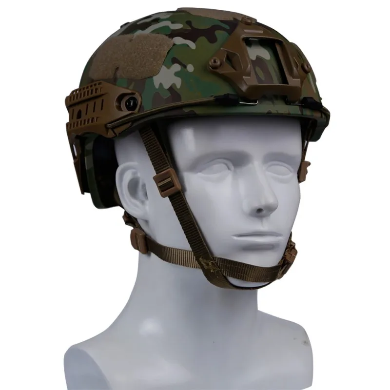 

2 In 1 Military Tactical Helmet Gear Paintball Head Protector Sport Camera Mount Tactical Hunting Helmets