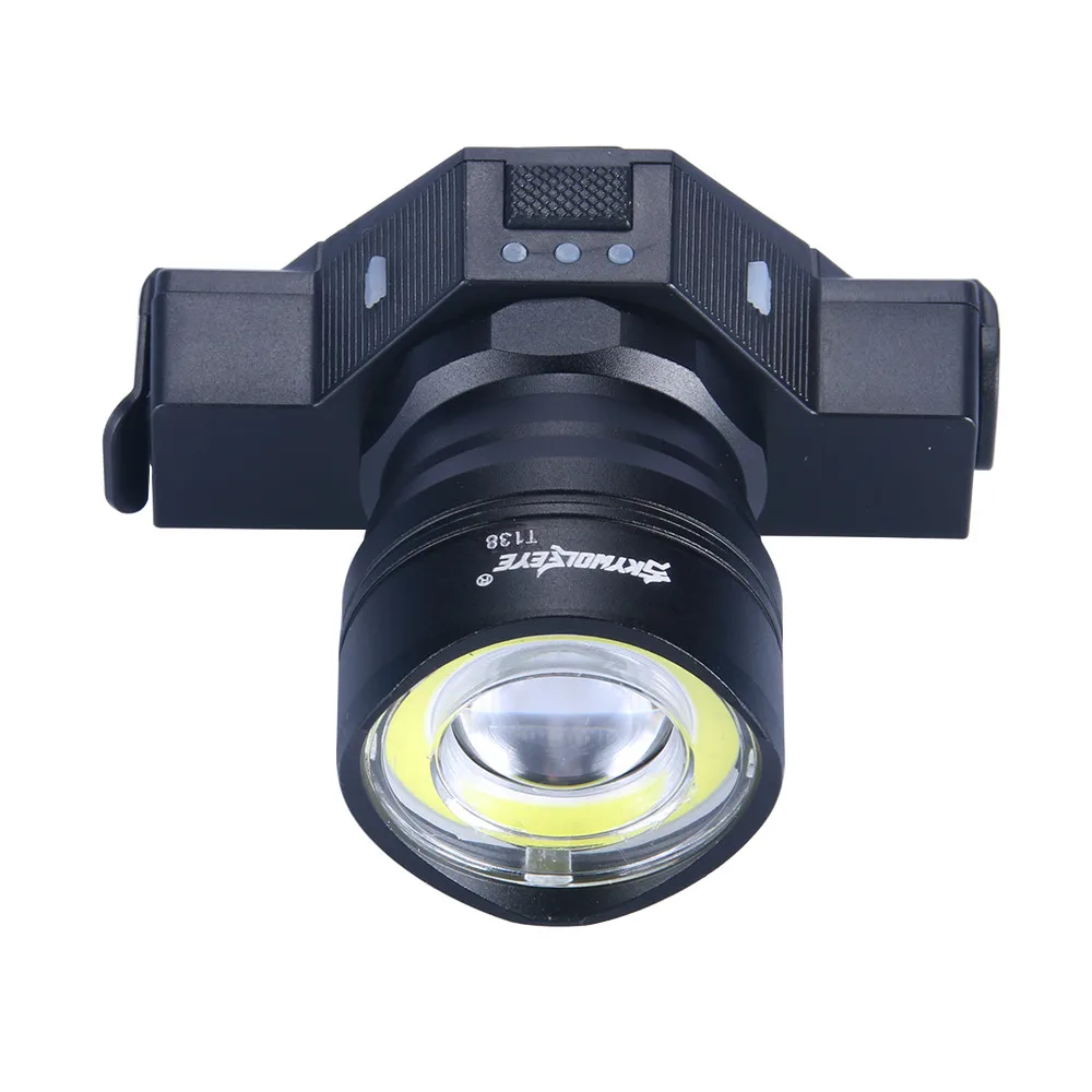 

Bicycle Lamp USB High-Low-Strobe light zoomable adjustable rechargeable outdoor cycling bike Lamp light Bicycle accessory