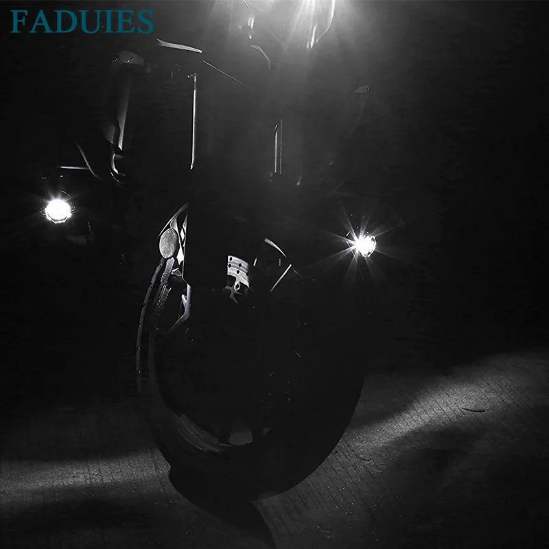 FADUIES For KTM Adventure 1090, 1190, 1290 Motorcycle LED Auxiliary Fog Light For BMW R1200GS F800GS Driving fog lights (7)