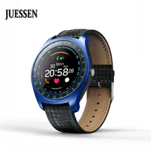 

JUESSEN V10 Bluetooth Smart Watch For Apple iPhone IOS Android Phone S Support Sync smart clock Sim Card PK DZ09 GV18
