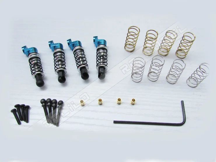 WPL B1 B-1 B14 B-14 B24 B-24 C14 C-14 1/16 Military Truck RC Car spare parts Mini metal hydraulic shock absorber