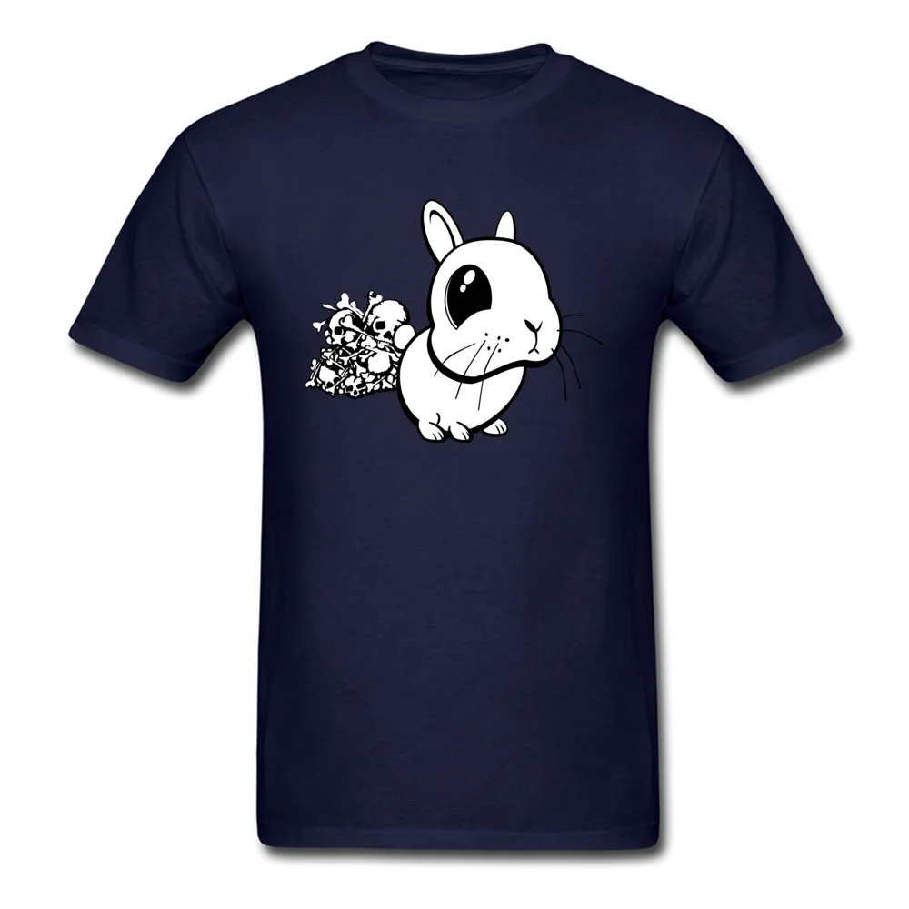 Bunny Europe Top T-shirts for Men Cotton Fabric Summer/Fall T Shirt Slim Fit Sweatshirts Short Sleeve Brand New Round Collar Bunny navy