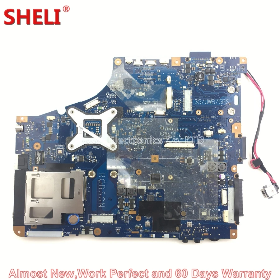 K000078280 Laptop Motherboard For Toshiba Satellite A350 A355 KTKAA LA-4571P GM45 DDR2 2