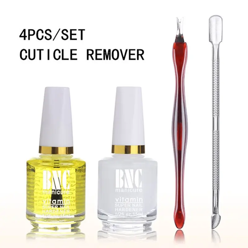 Special Price for  3 or 4pcs Set Nail Treatment Cuticle Remover Dual-ended Finger Dead Skin Push Nail Cuticle Pusher M