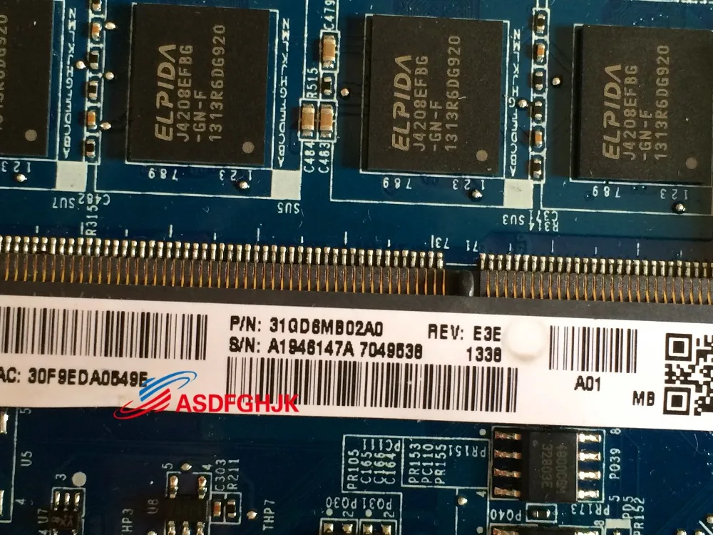 incredible  A1946147A FOR Sony SVF15 SVF15A16CXB Laptop Motherboard WITH i7-3537U 100% TESED OK
