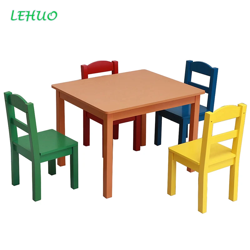 table and 4 chairs for kids