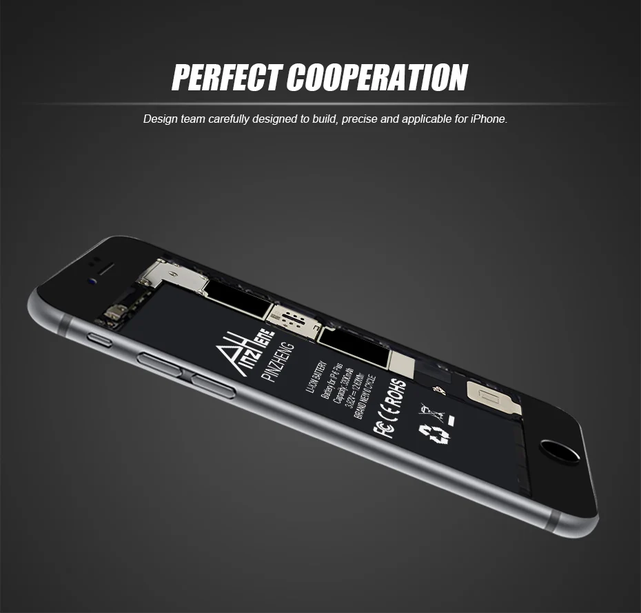 PINZHENG Original 3300mAh Mobile Phone Battery For iPhone 6 Plus Battery Original High Capacity Tools Kits Replacement Batteries (12)