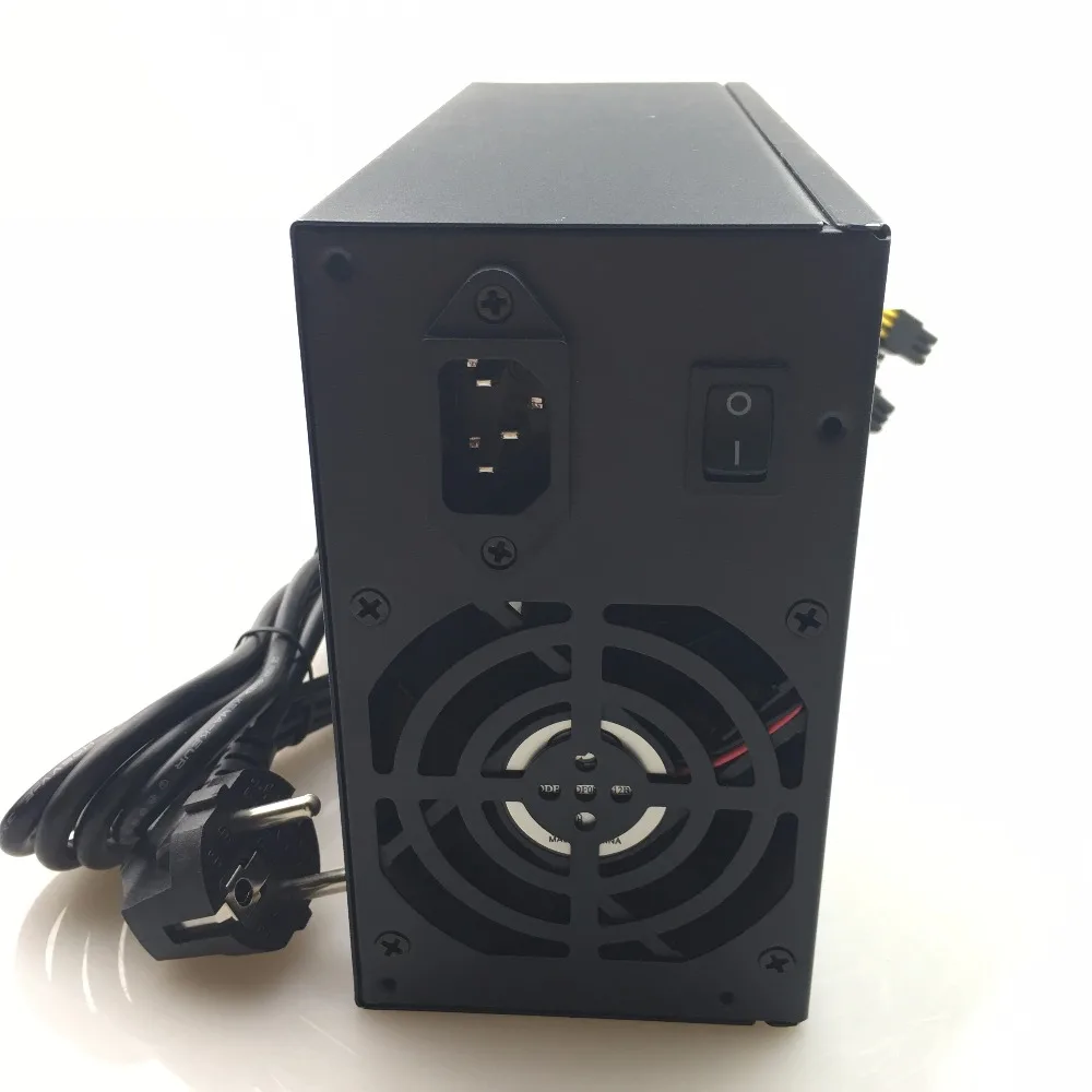 Livre o Navio Placa de Mineração a6 a7 s9 l3 Btc Máquina Mineiro Servidor Fonte Alimentação 1800 w Psu Ant s7 - Imagem 5