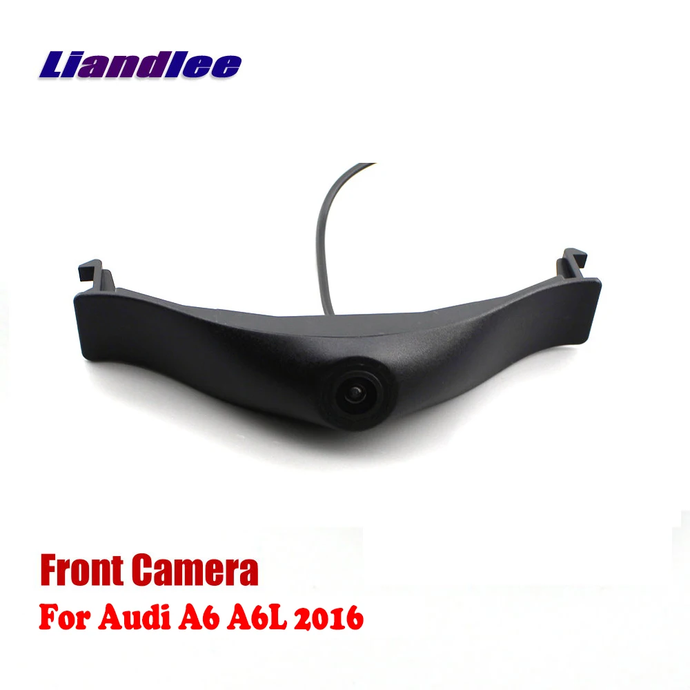 

Liandlee Car Front View Camera AUTO CAM Logo Embedded For For Audi A6 A6L 2016 2017 ( Not Reverse Rear Parking Camera )