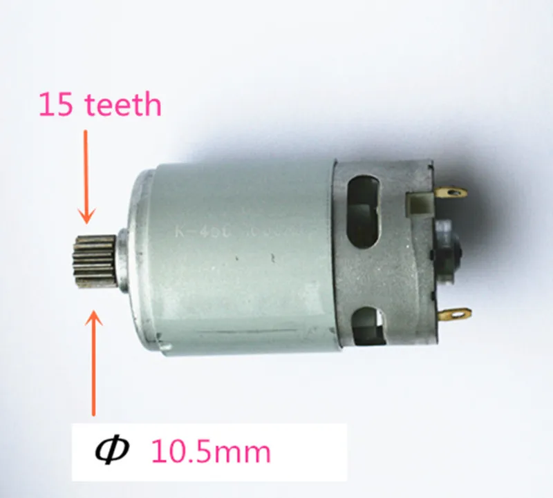 15 Teeth Motor Replace Parts Parts Set 10 8v 12v For Bosch Tsr1080