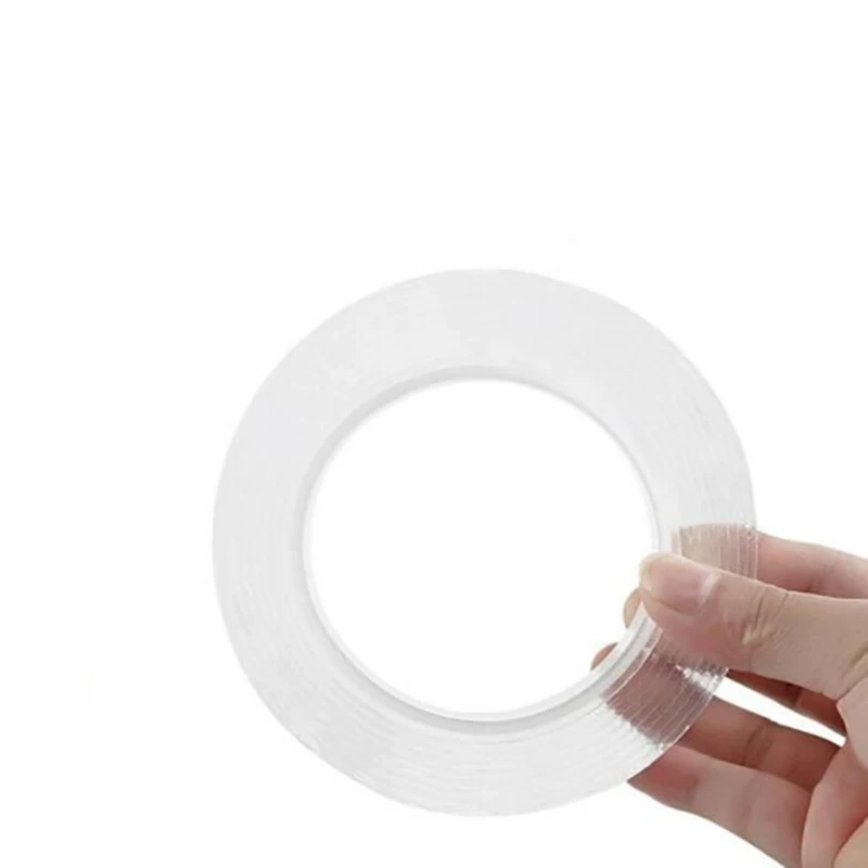 

Double-sided Tape Nano Tape Magic Seamless High-adhesive Nano Tape Magic Tape Reuse 2m Adhesive Tape Cleanable Home Improvement