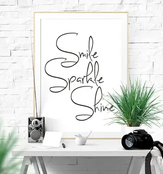 

Printed modern home decoration wall art picture Poster Inspirational Quote Wall Decor Print Wall Art Decor Kitchen Wall Decor