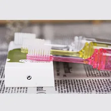 Горячая складная дорожная зубная щетка Складная зубная щетка для кемпинга для путешествий SJ66