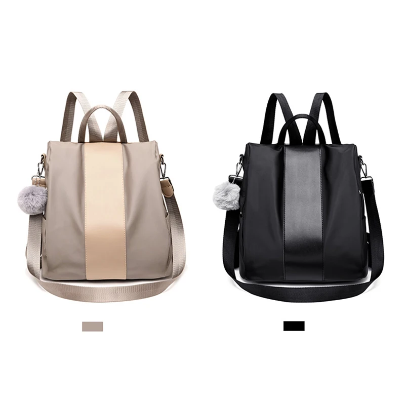 

Womens Oxford Cloth Travel Backpack Large Capacity Anti-theft Double Shoulder Bag MSJ99
