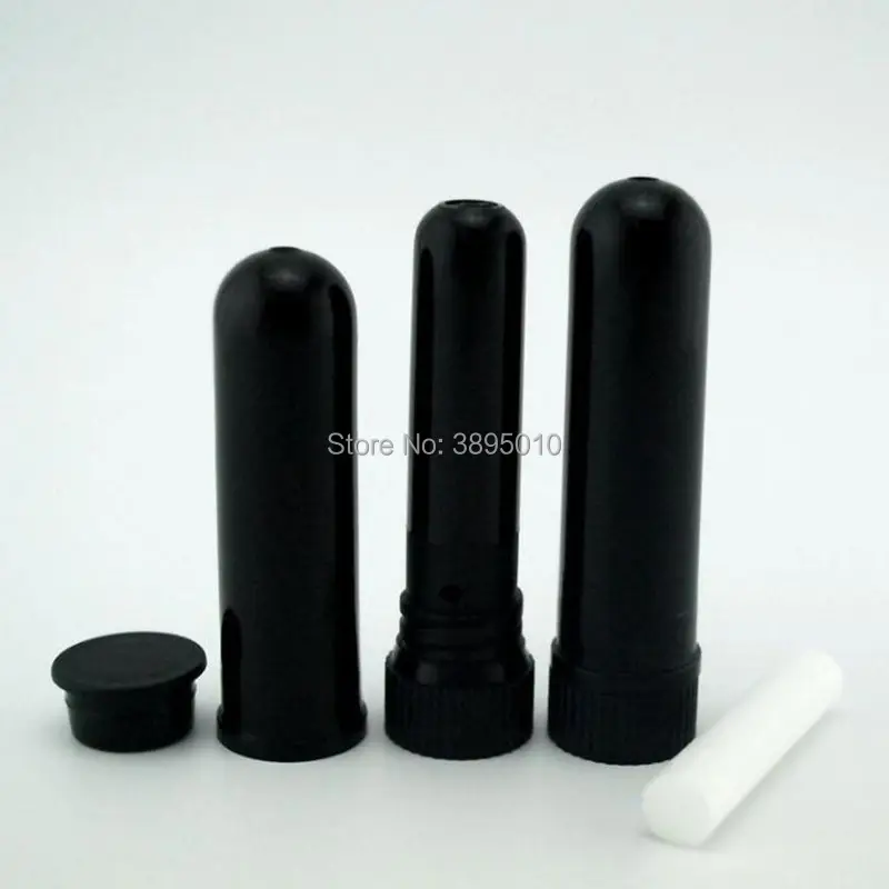 Цветной Пластик пустой носовой Ароматерапия ингаляторы трубы палочки с Фитили для эфирного масла нос носовой контейнер F591