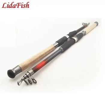 

2.1/2.4/2.7/3.0/3.6M 1PC Carbon Telescopic Fishing Rods Fly Fishing Rod Fishing Tackle
