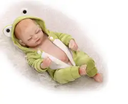 Мини реборн силиконовая детские куклы реалистичные Мягкий силиконовый винил реального нежное прикосновение Новорожденные дешевле