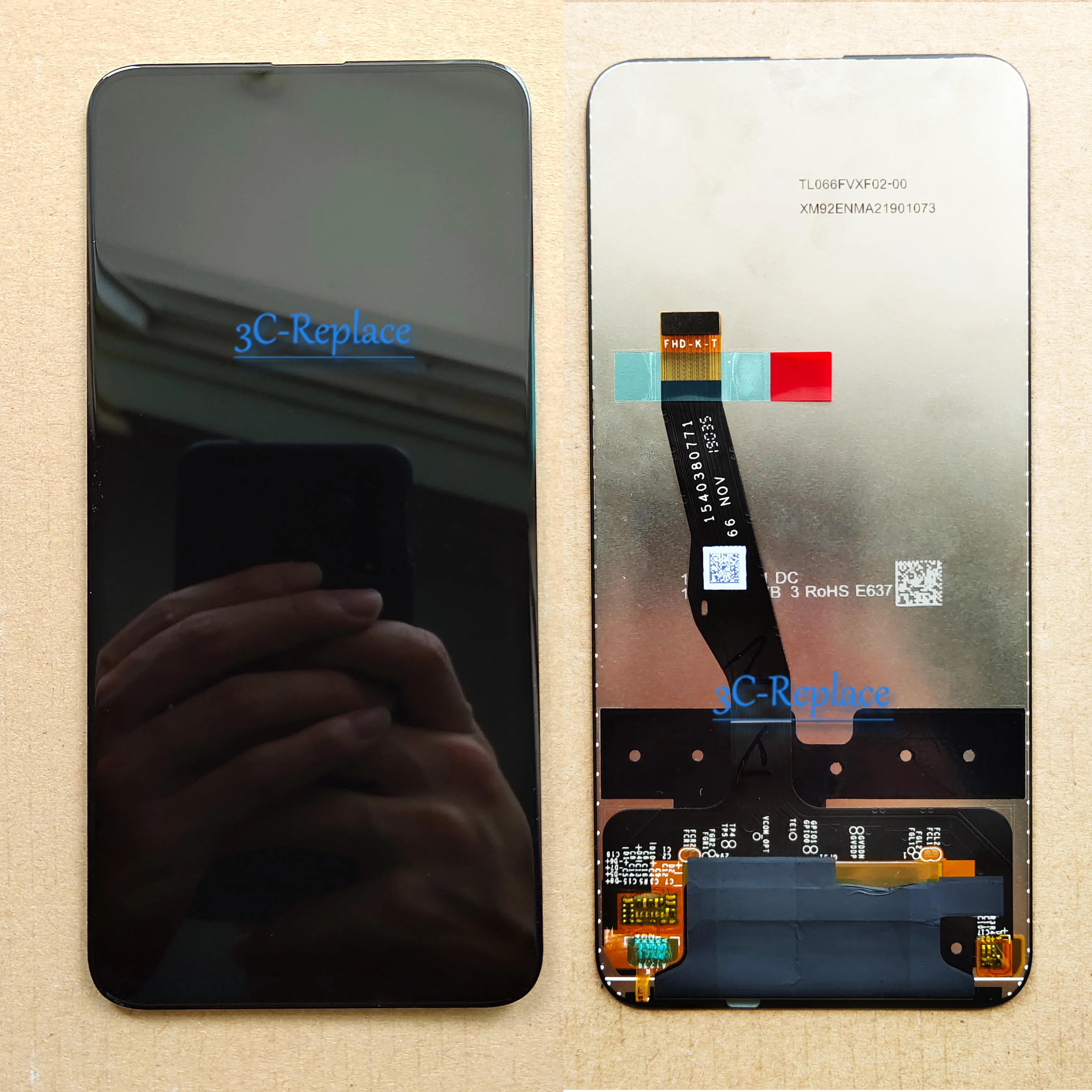 ЖК-дисплей для Huawei P Smart Z 2019 6 59 оригинальный STK-LX1 дюйма сенсорный экран дигитайзер