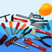 22 шт./компл. пластиковые ремонтные инструменты комплект для мальчиков Дети ролевые игры Обучающие игрушки
