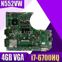 N552VX материнская плата для ASUS N552VW N552VX N552V N552 ноутбук материнская плата I7-6700HQ GTX950M/4 GB