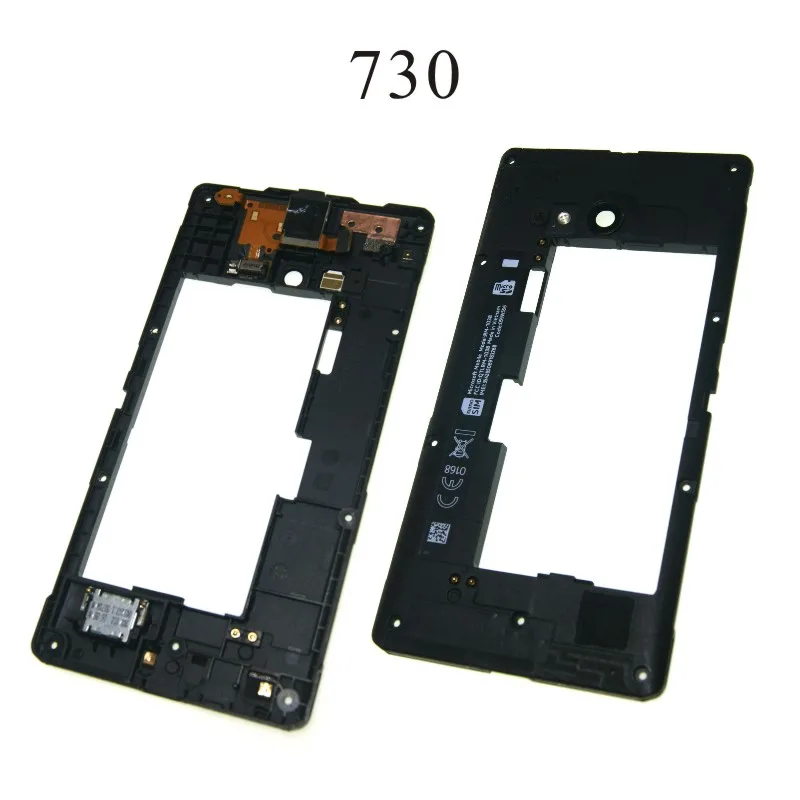 Для Nokia Lumia 530 625 640 650 730 820 950 задняя панель средняя рамка с громким динамиком части