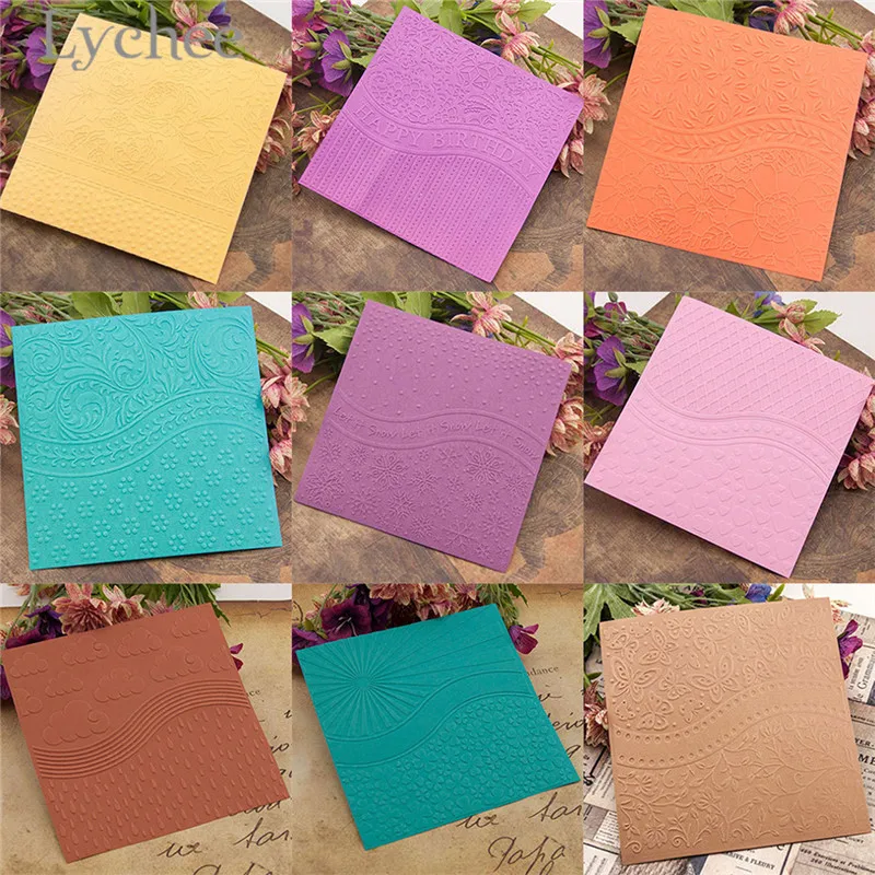 Личи Life Flower Star Letter Butterfly Pattern пластиковая папка для тиснения прозрачные штампы DIY