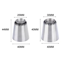 Горячая глазурь трубопровод сопло из нержавеющей стали DIY торт крем для декорации торта Кондитерские Цветочные наконечники инструмент для выпечки LSK99