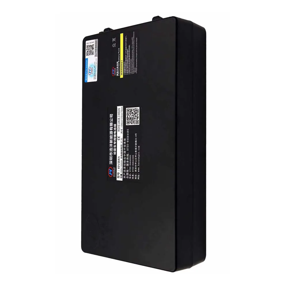 

UN38.3 certificate safety electric bike battery 60V for harley scooter seev