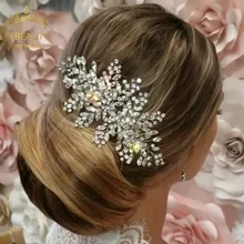 Горный хрусталь серебро на заказ большая тиара Handmad модная резинка для волос королевская свадебная одежда Корона аксессуар для женщин ювелирные изделия