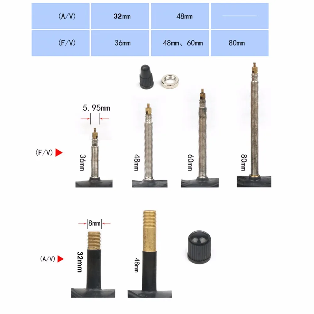 Ztto MTB горный велосипед 650B 27,5*1,9-2,125 Schrader/Американский французский клапан A/V F/V внутренняя трубка для 1,95 2,0 2,1 2,125