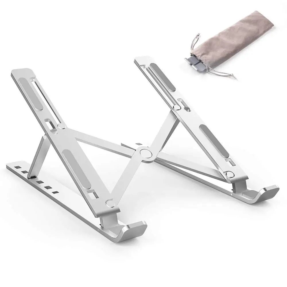 

Besegad Adjustable Tablet Laptop Support Stand Bracket Holder for Apple Macbook Mac Book Pro Air 13 15.6 Lenovo Asus Dell iPad