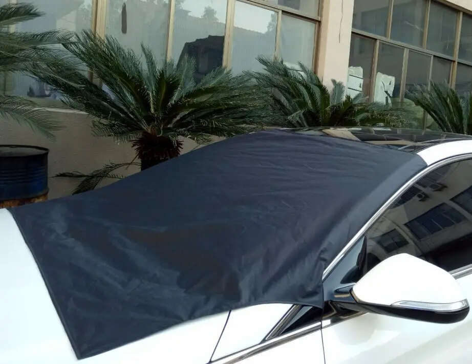 Black Car Front Windshield Cover Frost proof Anti icing Protection Coverin AllPurpose Covers