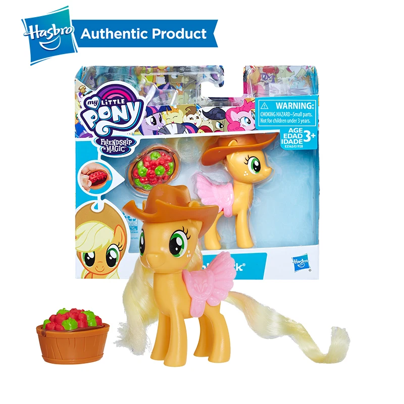 Hasbro My Little Pony школа дружбы редкость звездный свет проблеск Эпплджек Коллекционная