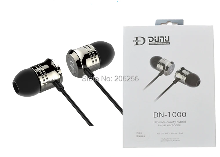 Hot Promotions Recommend DUNU DN-1000 DN1000 DNK High Fidelity Ultimate  Quality Hybrid IEMs Inner-Ear Earphones