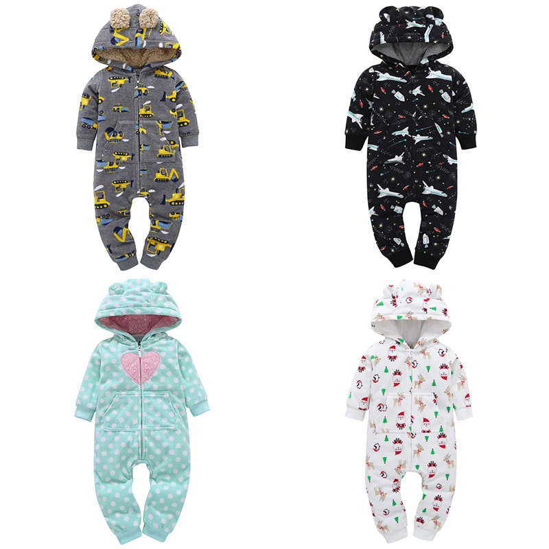 الطفل السروال القصير لطيف الأذن مقنعين الصوف بذلة طفلة وزرة الوليد طفل الرضع الخريف الشتاء الصبي الملابس الطفل السروال القصير لطيف الأذن مقنعين الصوف بذلة طفلة وزرة الوليد طفل الرضع الخريف الشتاء الصبي الملابس