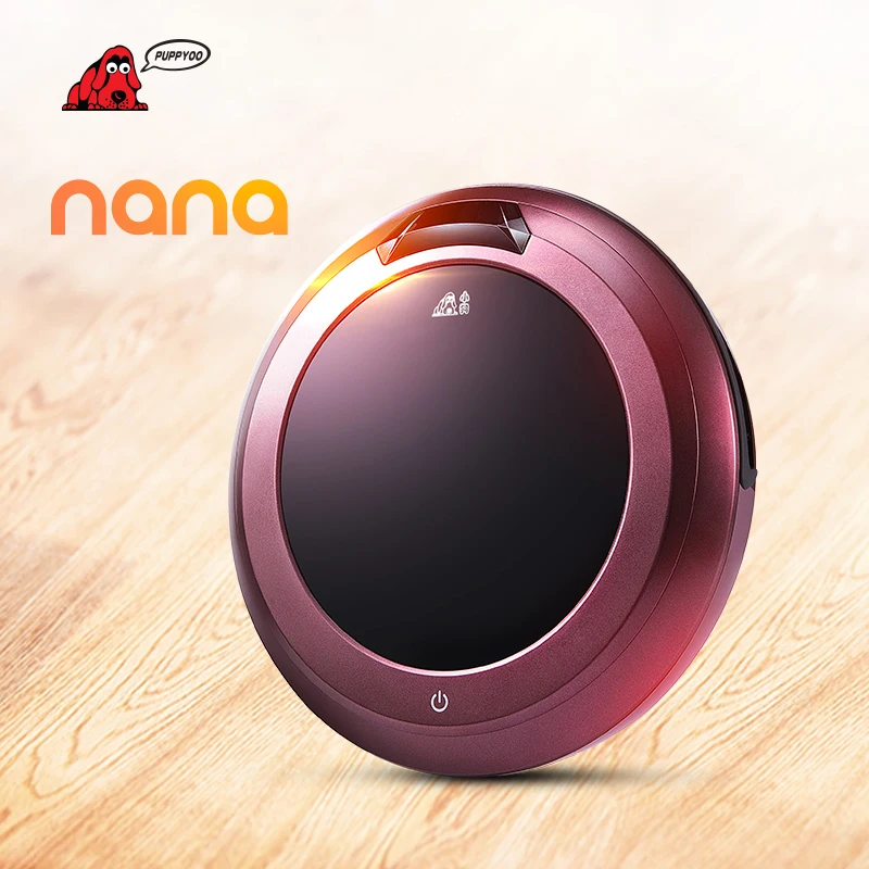 Intelligent Robot Vacuum Cleaner Automatic Charging For Home LED Touch Screen Remote Control V M611A PUPPYOO