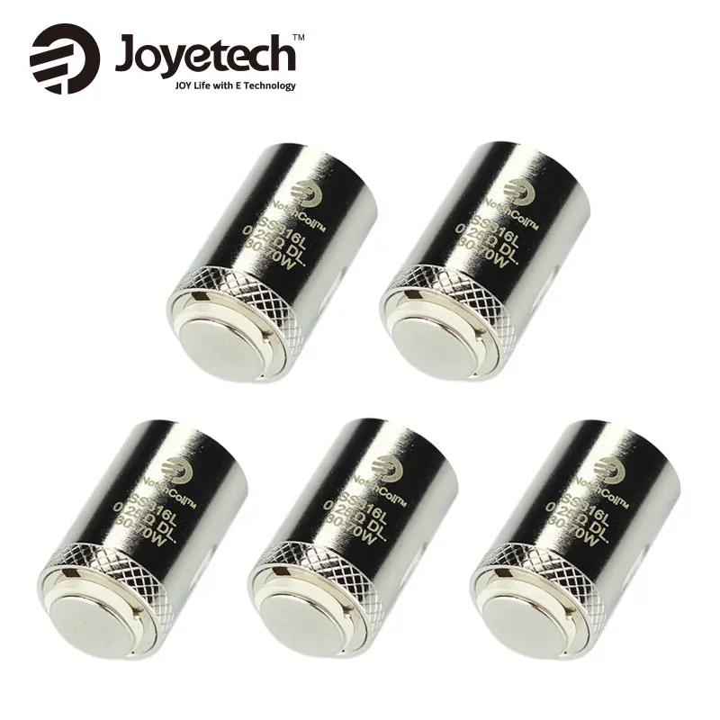 5 шт./лот Оригинал Joyetech Cubis NotchCoil DL катушки 0.25ohm SS316L головка распылителя для Cuboid