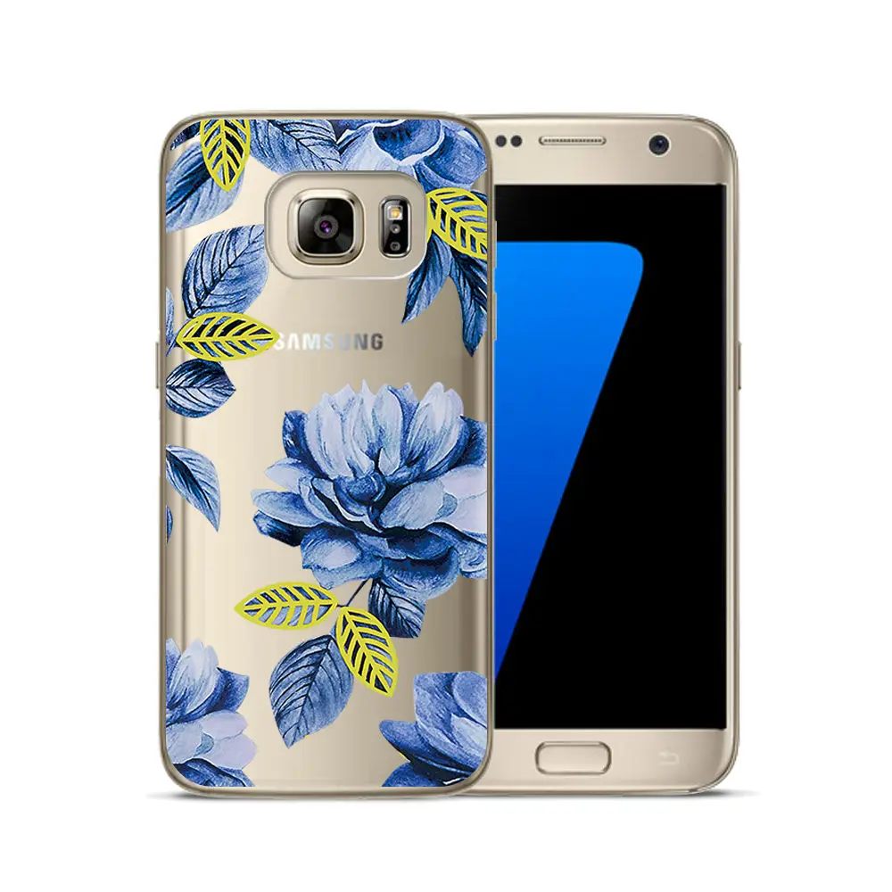 Soft TPU Case FOR Samsung S9 Plus Smart Back Protective Phone Case FOR Samsung S8 Clear painted Case FOR Galax S6 S7 S8 Plus S9 (14)
