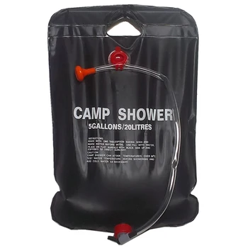 

TOP!-Solar Shower Camp Shower Bag 20 liters black