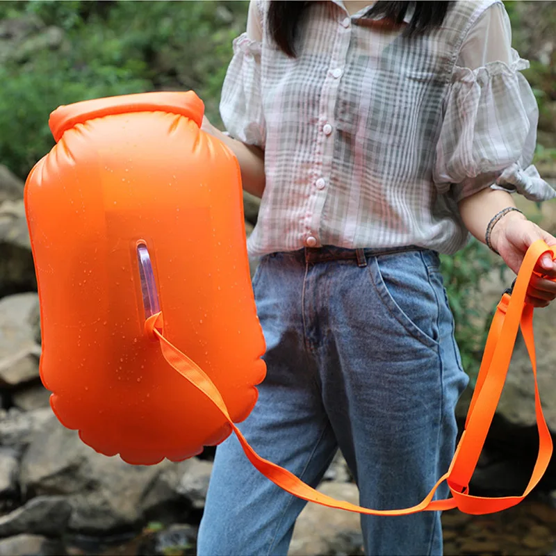 Snorkeling natación Camping botella de agua Rafting kayak al aire libre río Trekking supervivencia campo bolsa flotante océano paquete XA879WD