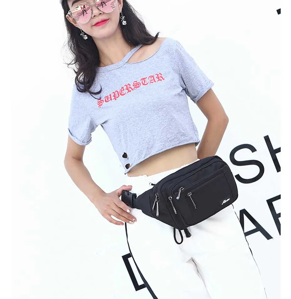 Многофункциональная сумка на плечо Fanny Packs нагрудная для женщин и мужчин поясные