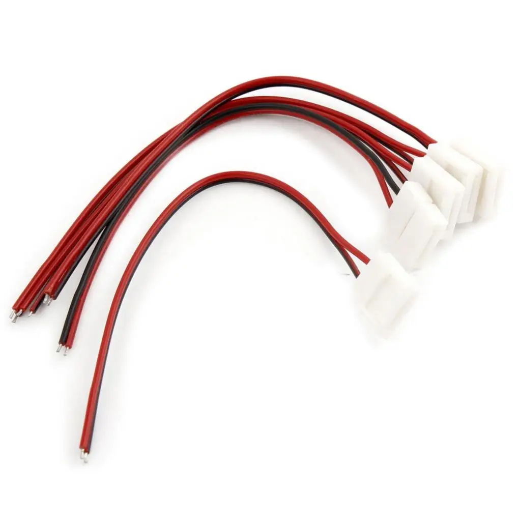 

MYLB 5 x 10mm 5050 LED Light Strip to Wire Connector PCB Adapter 2Pin