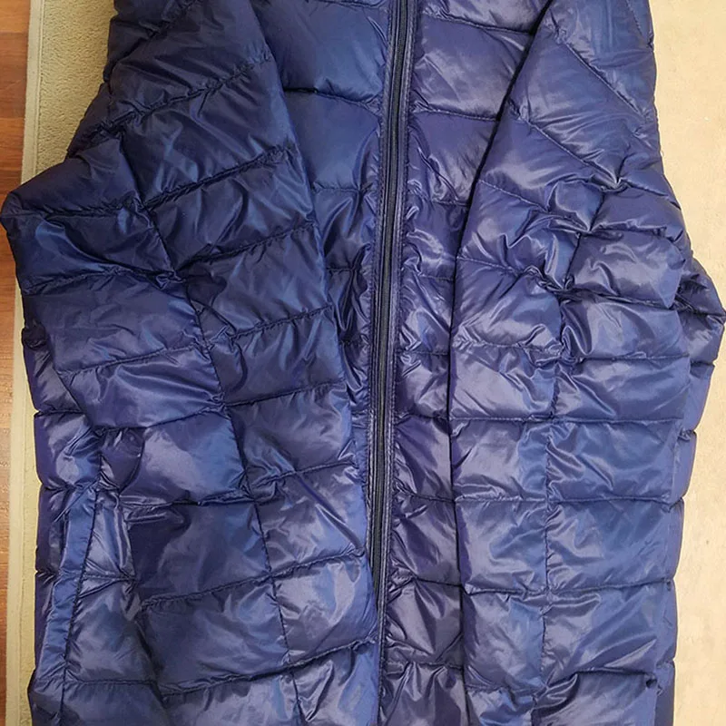 Осенне зимние женские куртки Плюс 5XL 6XL дамское тонкое пальто с капюшоном легкие