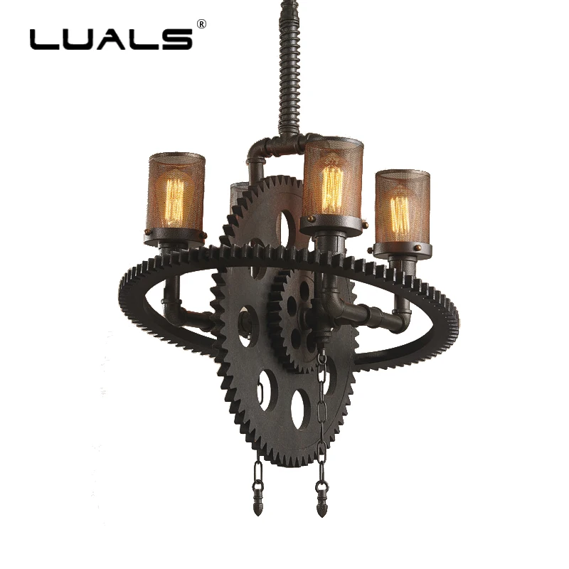 Loft Industrial Style Pendant Lighting Retro Pendant ...