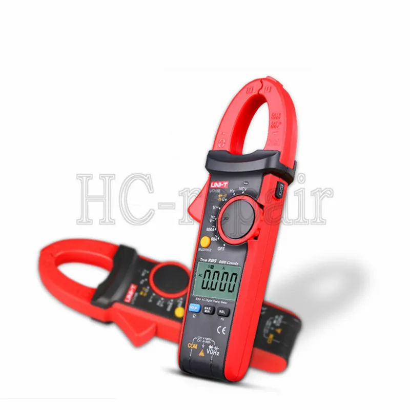 

Free shipping uni-t ut216c 600A True RMS Digital Clamp Meters Auto Range w/Frequency Capacitance Temperature NCV Test